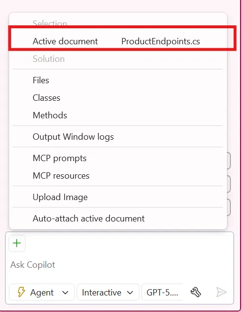 Attach document