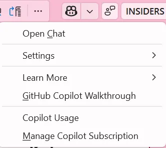 Open chat window dialog