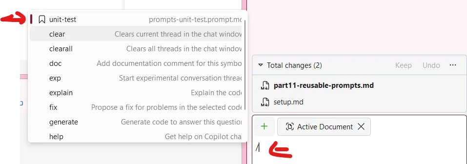 Using a prompt file