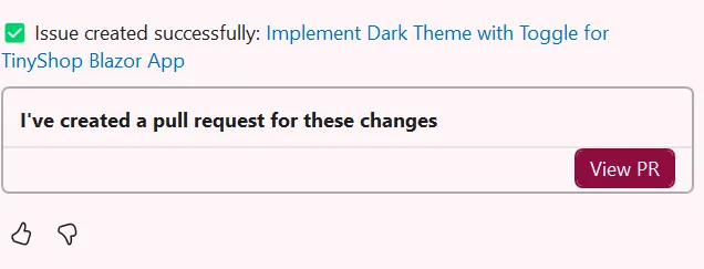 View Pull Request