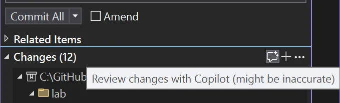 Code Review Assistance toggle